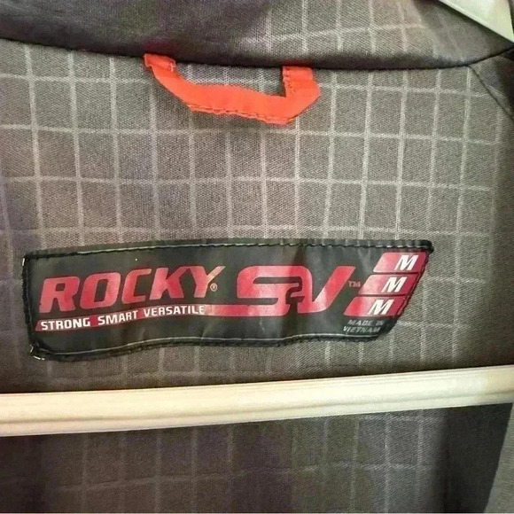 Rocky sV2 center hold wind shirt/jacket red size medium climate IQ long sleeve - Picture 4 of 13
